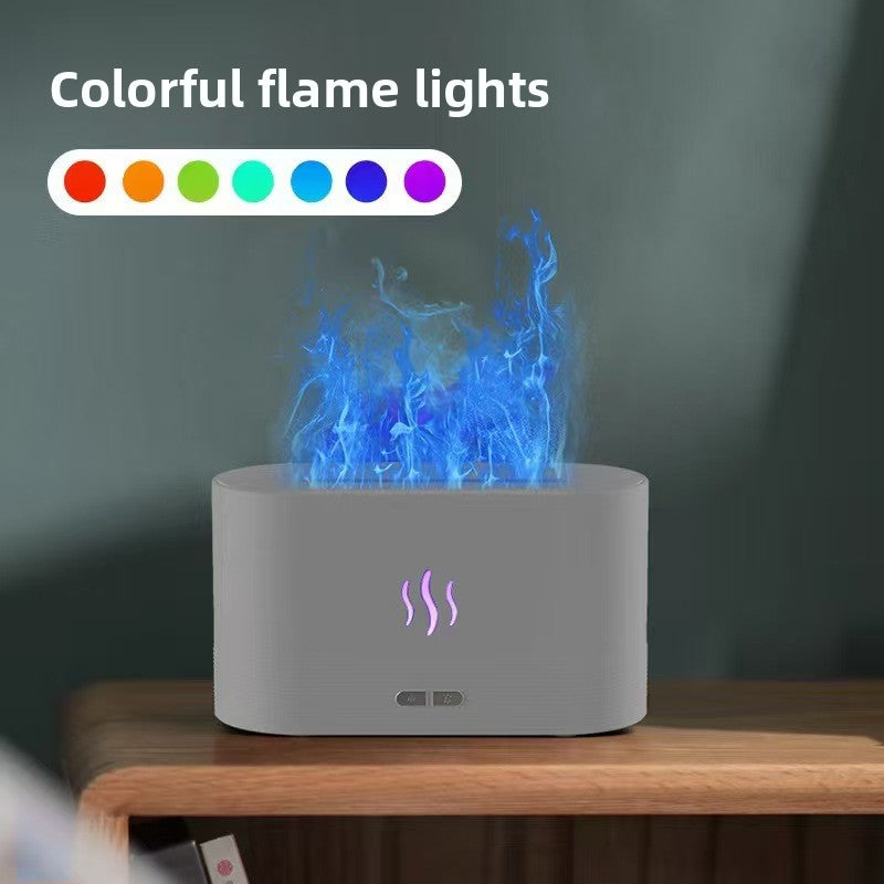 RGB Flame Diffuser For Gaming Setup