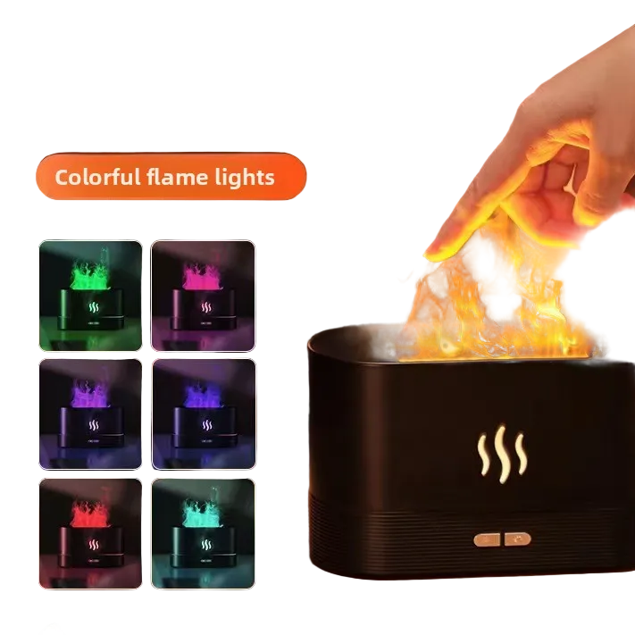 RGB Flame Diffuser For Gaming Setup