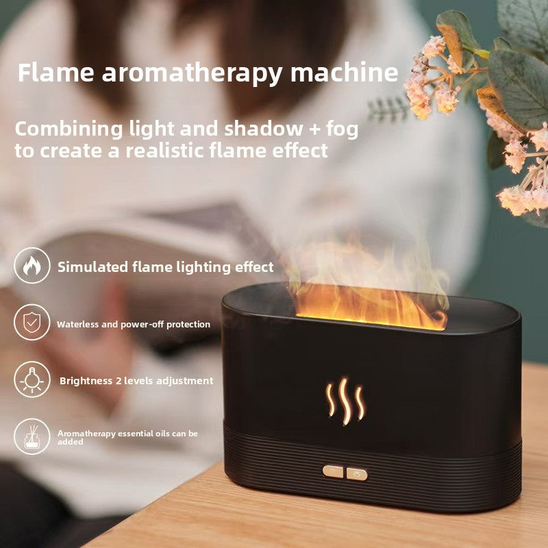 RGB Flame Diffuser For Gaming Setup