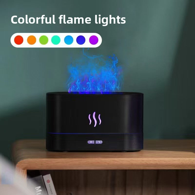 RGB Flame Diffuser For Gaming Setup